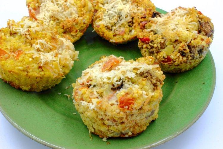 Яичные маффины с киноа