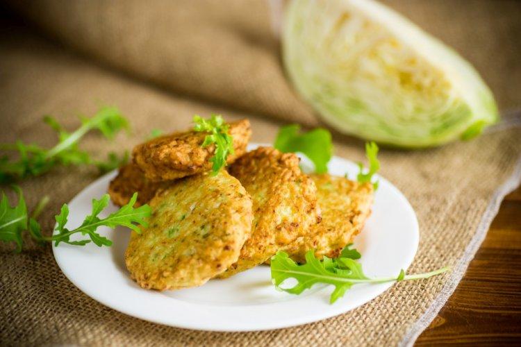 Капустные оладьи для диабетиков