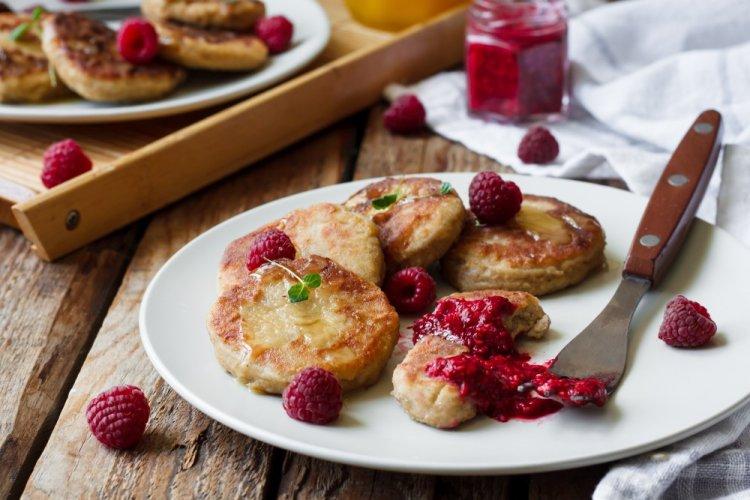 Сырники из банана и тофу