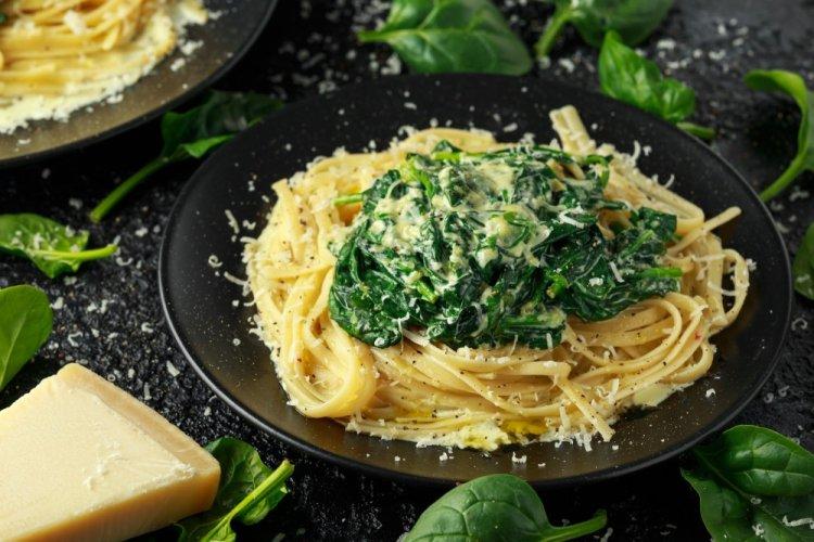 Соус со шпинатом для макарон