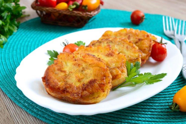 Брускетты с фаршем в аэрогриле