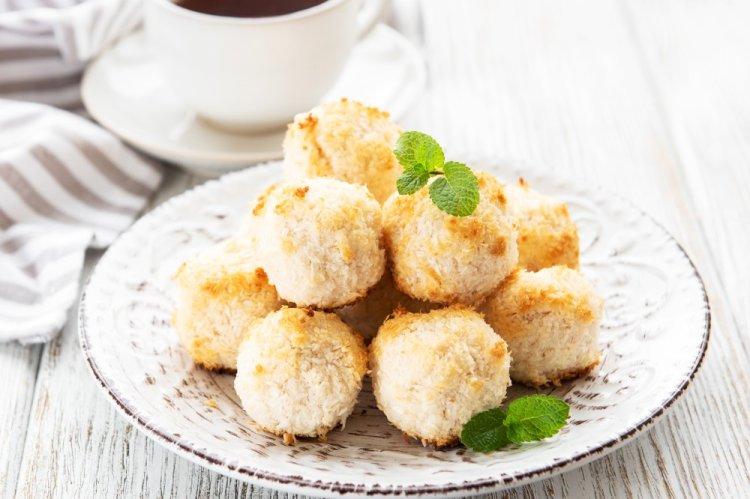 Печенье с кокосовой стружкой без муки