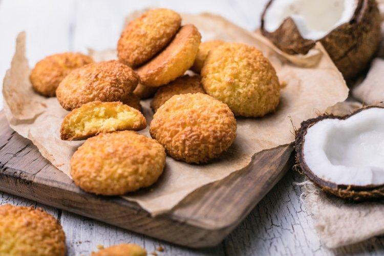 Печенье с кокосовой стружкой на кефире