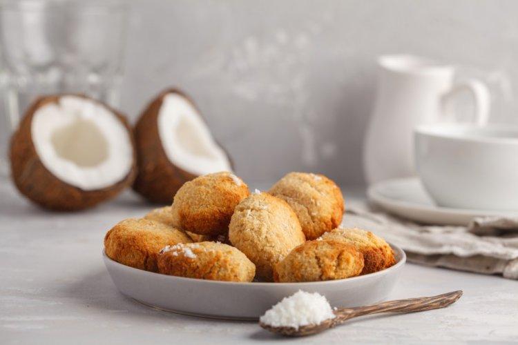 Печенье с кокосовой стружкой на молоке без яиц