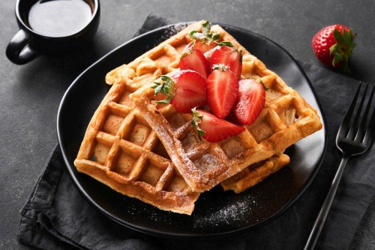 Постные венские вафли в мультипекаре