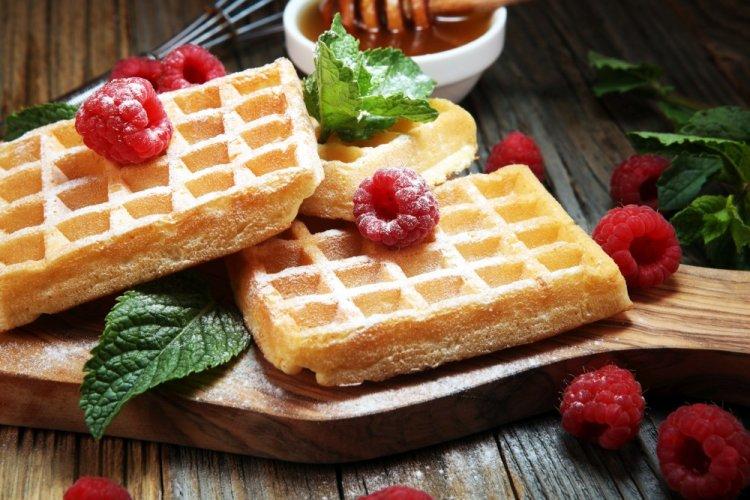 Творожные венские вафли в мультипекаре