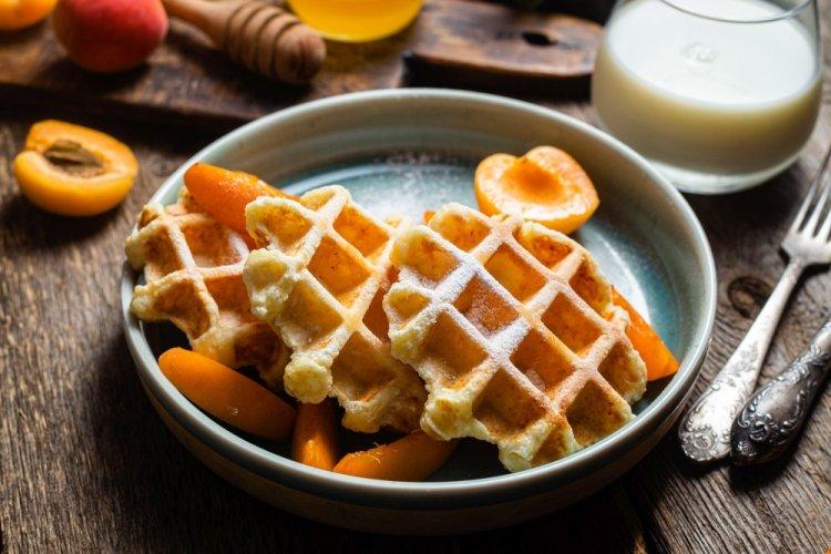 Классические творожные вафли в мультипекаре