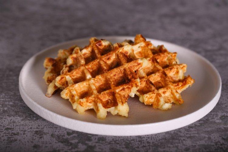 Творожные вафли с протеином в мультипекаре