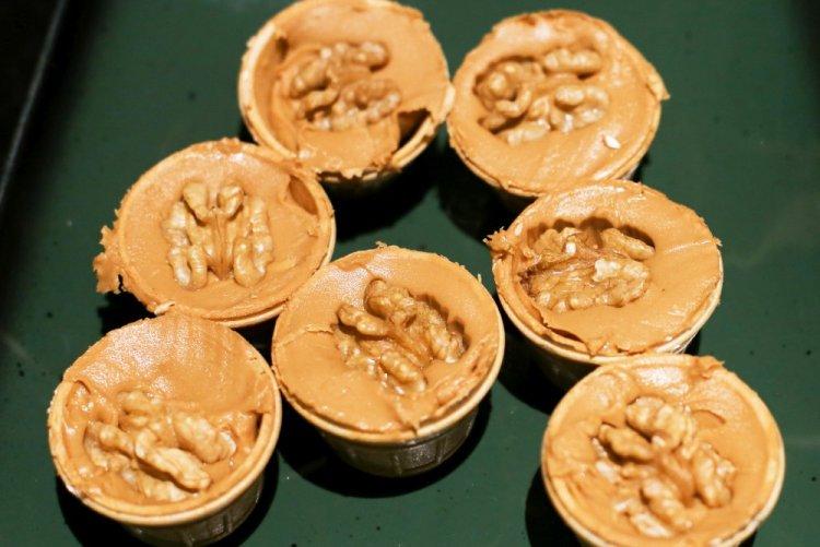 Бананово-арахисовая начинка для тарталеток