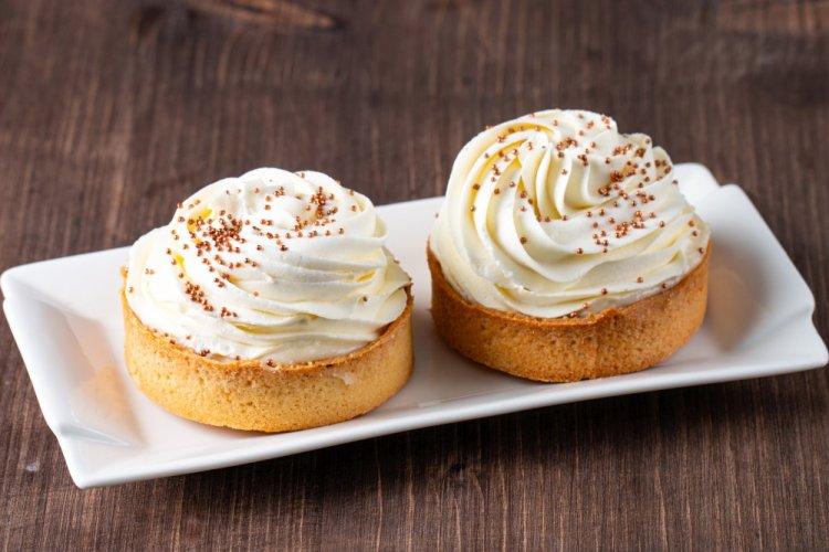 Крем из белого шоколада и сливок для тарталеток