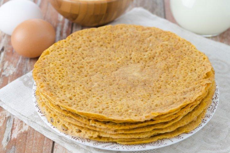 Блины на кукурузной муке для диабетиков