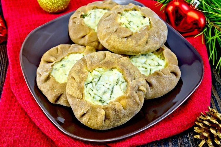 Карельские калитки с творогом