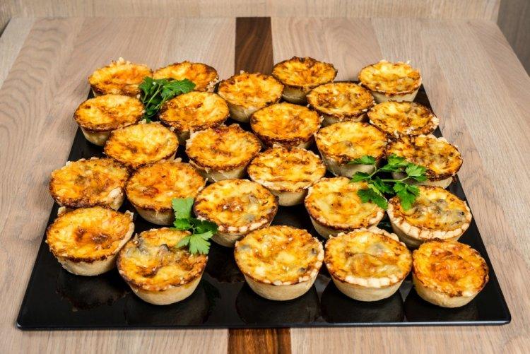 Суши-тарталетки со снежным крабом