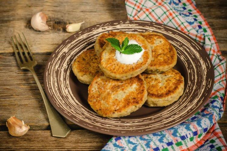 ПП котлеты из баклажанов