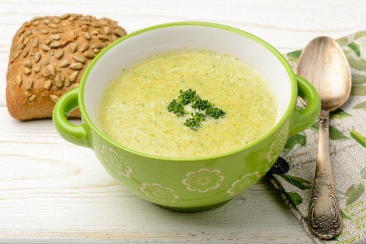 ПП суп-пюре из брокколи на кокосовом молоке