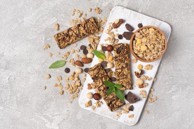 Злаковые батончики с шоколадом
