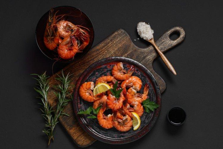 Бальзамический маринад с медом для креветок