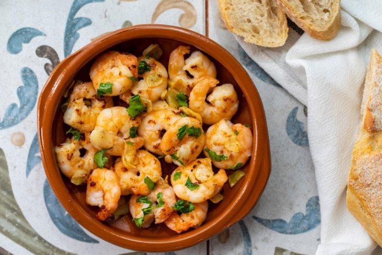 Маринад из сливочного масла для креветок