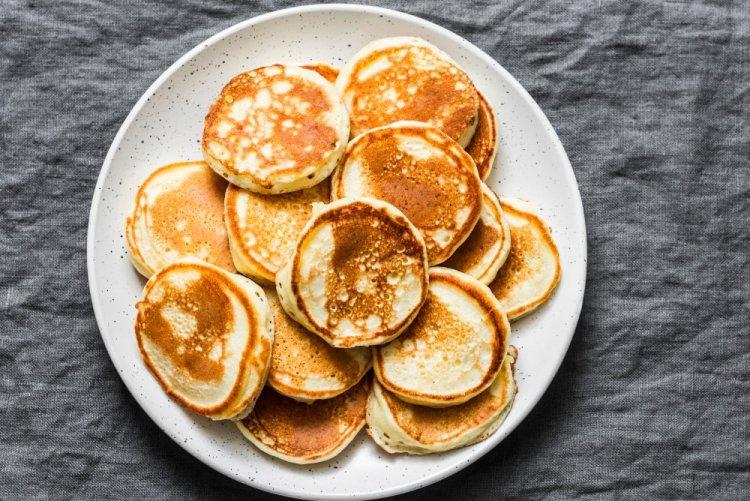 Творожные оладьи с кукурузным крахмалом