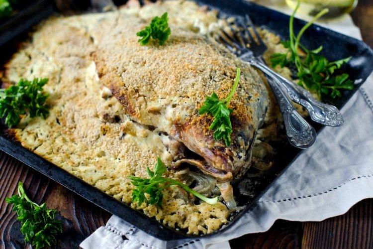 Караси в сметане в духовке