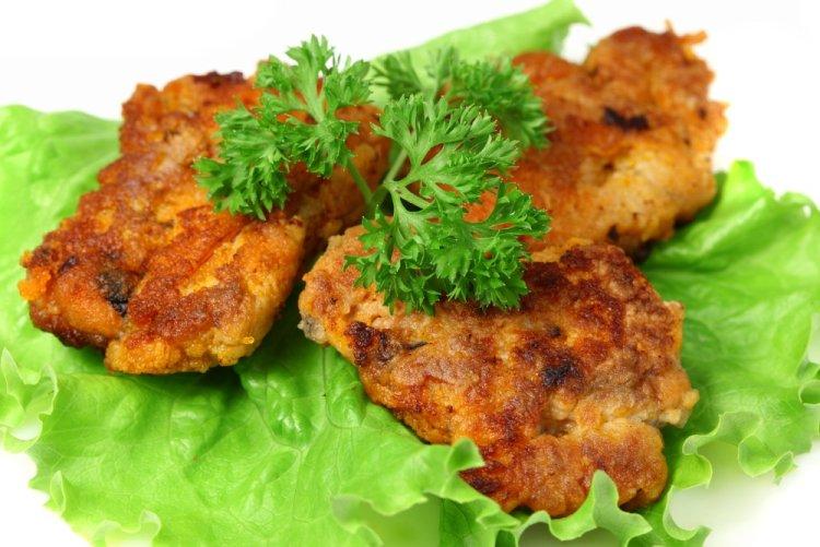Котлеты из икры карася