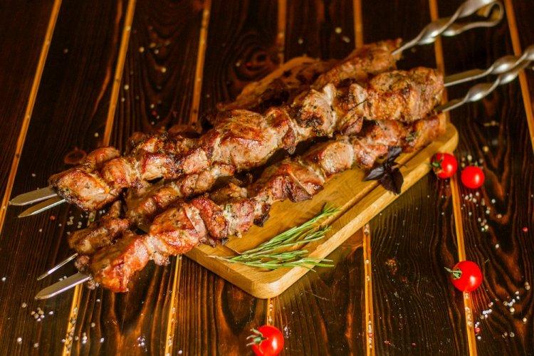 Шашлык из свиной шеи
