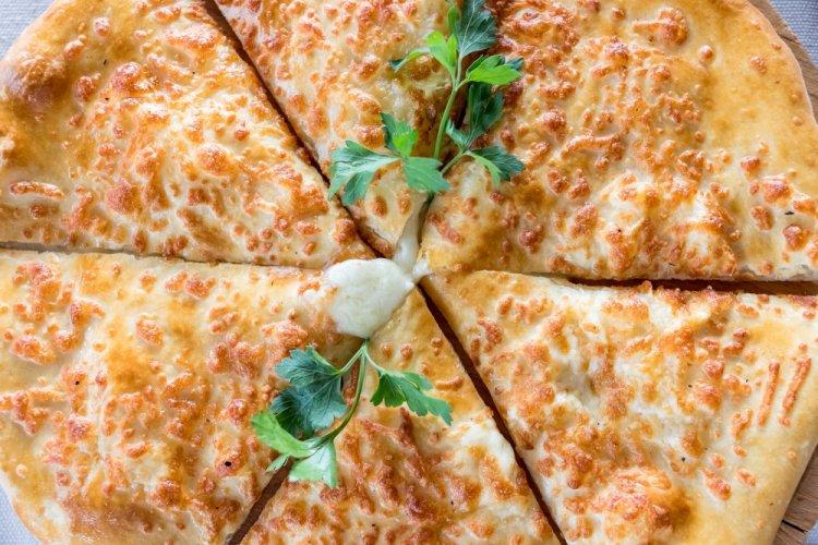 Хачапури по-мегрельски из лепешек роти