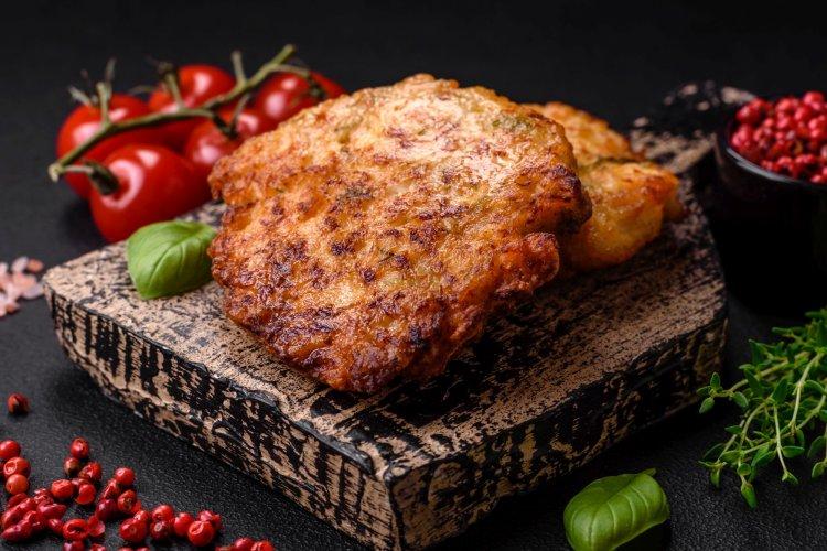 Отбивные из куриного фарша в аэрогриле