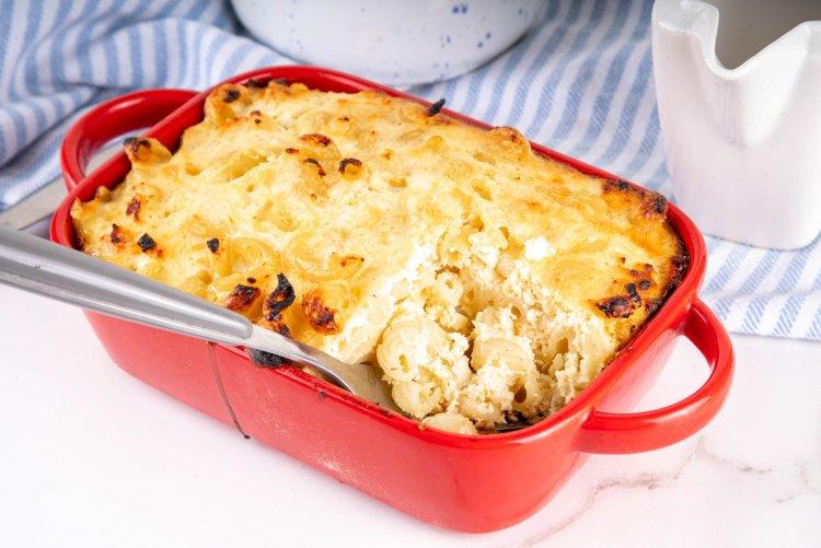 Запеканка с творогом и макаронами в духовке – сытный и вкусный рецепт
