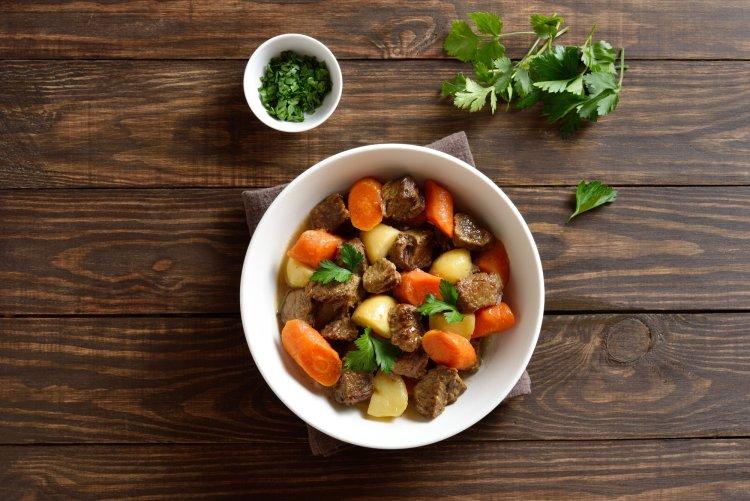 Свинина с картошкой и овощами в аэрогриле