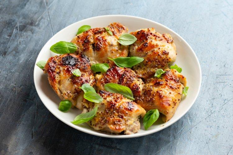 Медово-горчичный маринад с соевым соусом для курицы