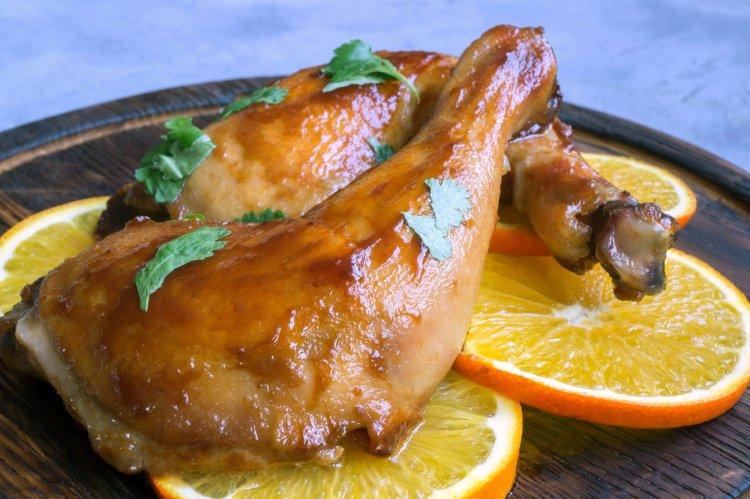 Апельсиново-соевый маринад для курицы с имбирем