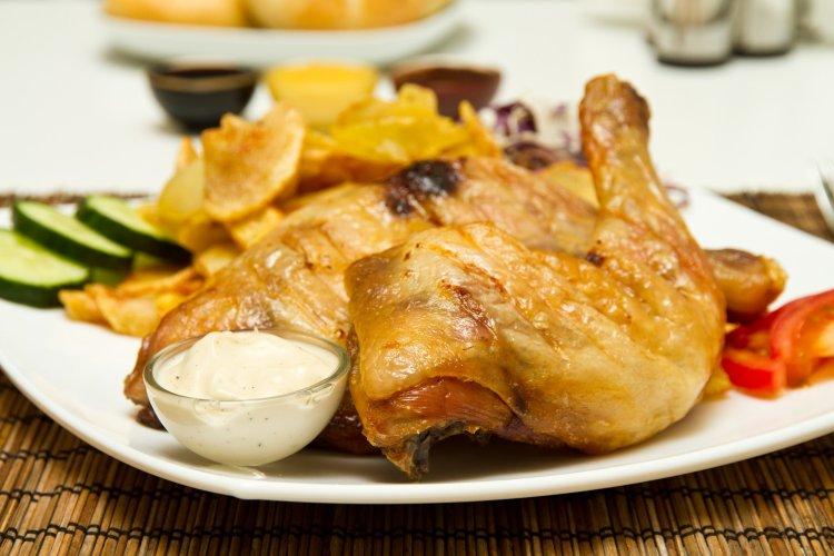 Быстрый майонезный маринад для курицы в аэрогриле