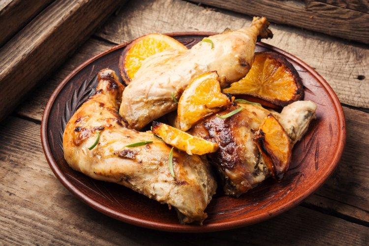 Апельсиновый маринад для курицы в аэрогриле