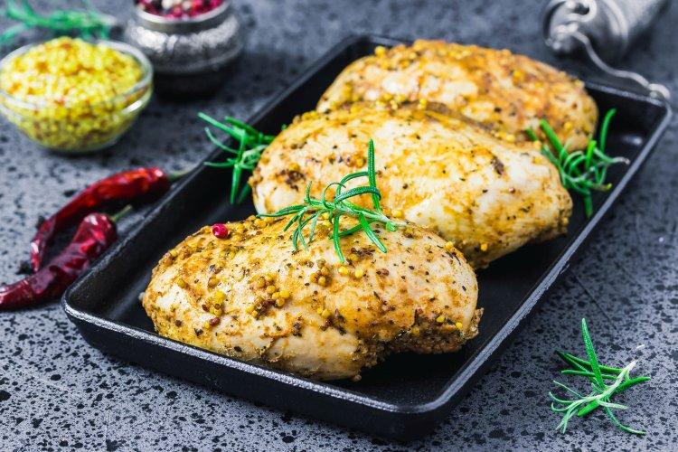 Горчичный маринад с чесноком для курицы в аэрогриле