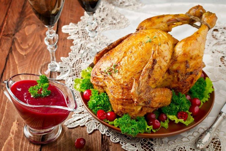 Клюквенный кисло-сладкий соус для курицы
