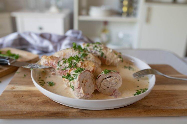Сметанный соус с хреном для курицы