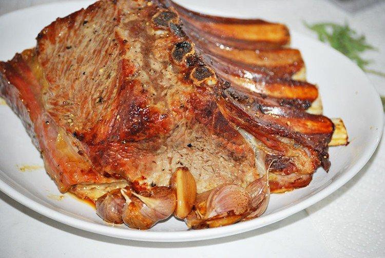 Свиная корейка - Горячие блюда на День рождения рецепты