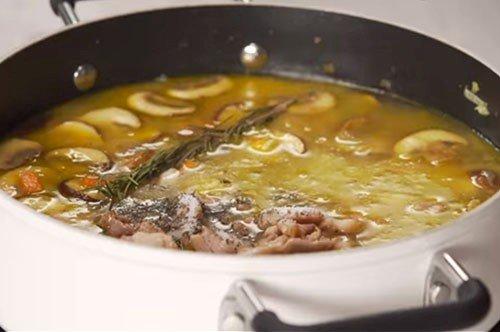Грибной суп с шампиньонами и курицей - пошаговый рецепт