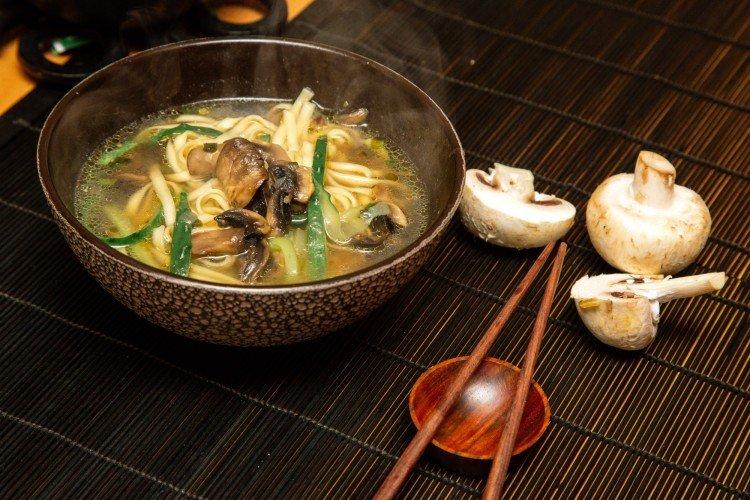 Грибной суп в китайском стиле - рецепты