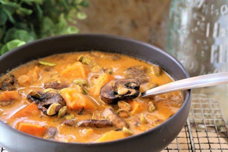 Грибной суп с тыквой и кукурузой - рецепты