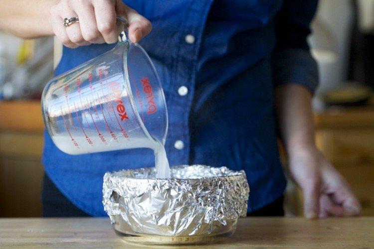 Картофель - Как почистить серебряную цепочку в домашних условиях