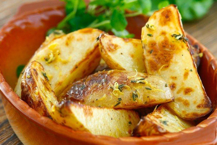 Картошка с лимоном - Как приготовить картошку на Новый год рецепты