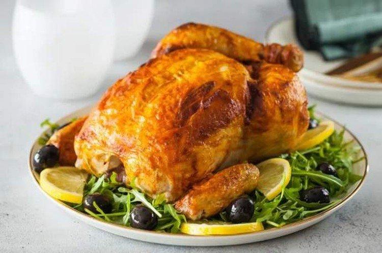 Запеченная курица в базиликовом масле - Как приготовить курицу на Новый год рецепты