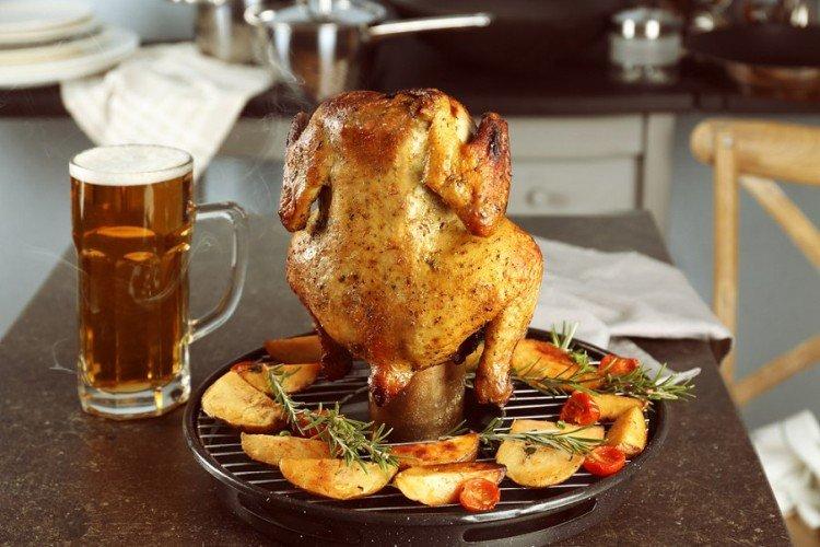 Курица в пиве с перечным соусом - Как приготовить курицу на Новый год рецепты