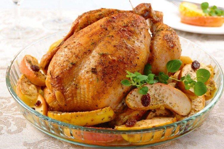 Курица с айвой и ванилью - Как приготовить курицу на Новый год рецепты
