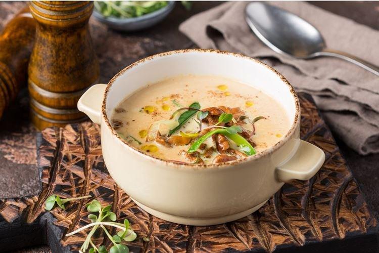 Сырный суп с лисичками - Рецепты как приготовить