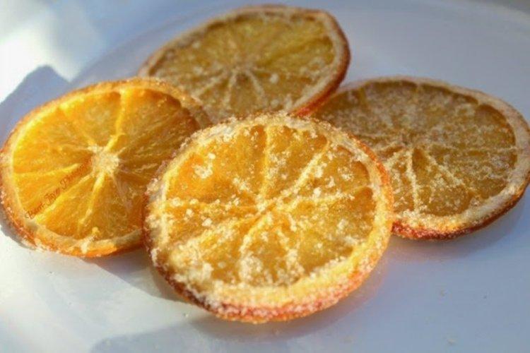 Сушеные апельсины с изморозью - Как засушить апельсины для декора