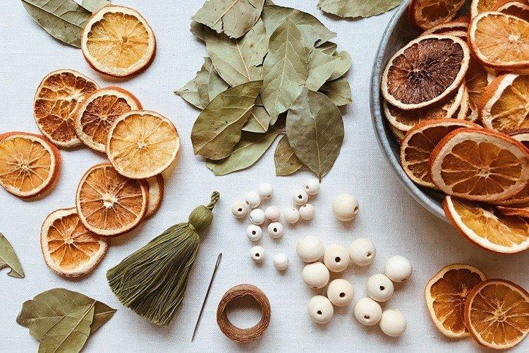 Сушка апельсинов в микроволновке - Как засушить апельсины для декора