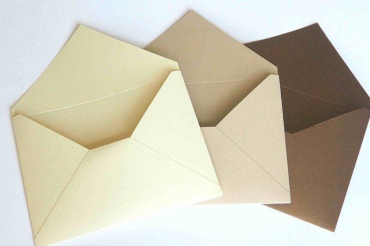 Легкие оригами конверт: инструкция с фото
